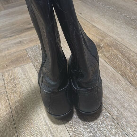 Dan Post Black Western Boots - Picture 4 of 8
